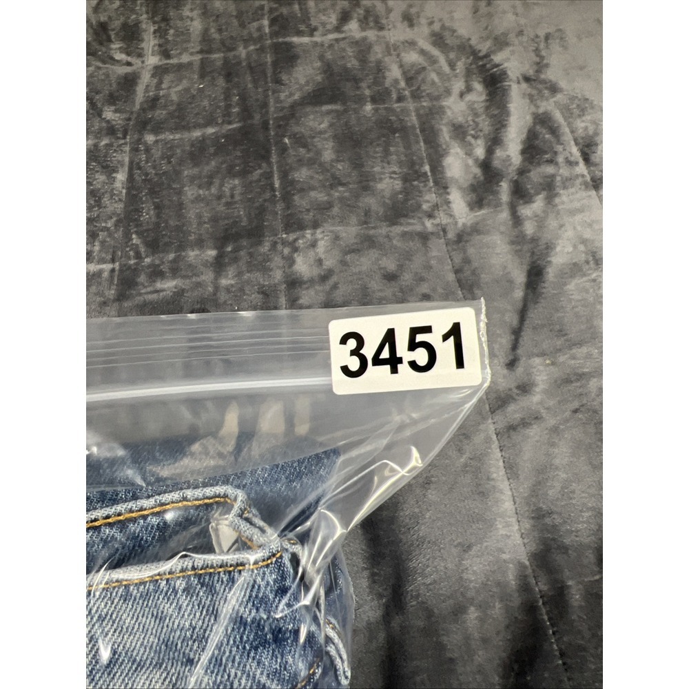 Forever 21 Retro Flare Jeans Womens Size 25x28 Blue Denim Mid Rise hippie hipste - Picture 13 of 13